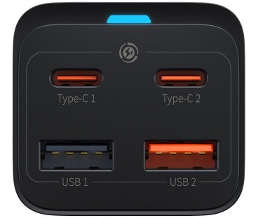 ŁADOWARKA SIECIOWA Baseus GaN 3 Pro Desktop Charger CCGP040101 65W 2x USB-A 2x USB-C PD 3.0 QC 4.0