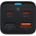 ŁADOWARKA SIECIOWA Baseus GaN 3 Pro Desktop Charger CCGP040101 65W 2x USB-A 2x USB-C PD 3.0 QC 4.0