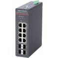 Switch Hikvision DS-3T1512HP-SI-8P4FKIT(75W)