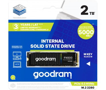 GOODRAM Dysk SSD PX600 2TB M.2 PCIe 4x4 NVMe 2280