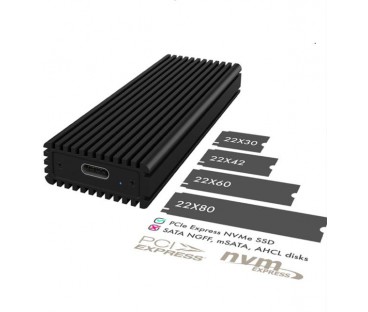 Obudowa IcyBox  IB-1816M-C31 Type-C na PCIe NVMe M.2