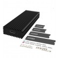 Obudowa IcyBox  IB-1816M-C31 Type-C na PCIe NVMe M.2