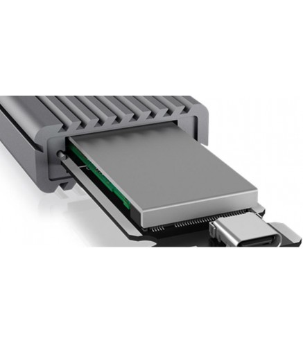 Obudowa IcyBox  IB-1817M-C31 Type-C na PCIe NVMe M.2