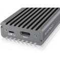 Obudowa IcyBox  IB-1817M-C31 Type-C na PCIe NVMe M.2