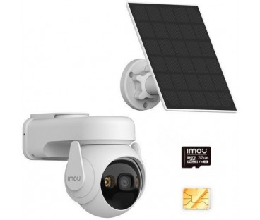 Kamera IP Imou AOV PT Kit 5MP 2.4GHz Wi-Fi i 4G z panelem solarnym, kartą pamięci 32GB i kartą SIM