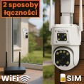 Kamera IP Orllo TZ8 Dual 4MP+4MP 4G Wi-Fi
