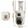 Kamera IP Orllo TZ8 Dual 4MP+4MP 4G Wi-Fi