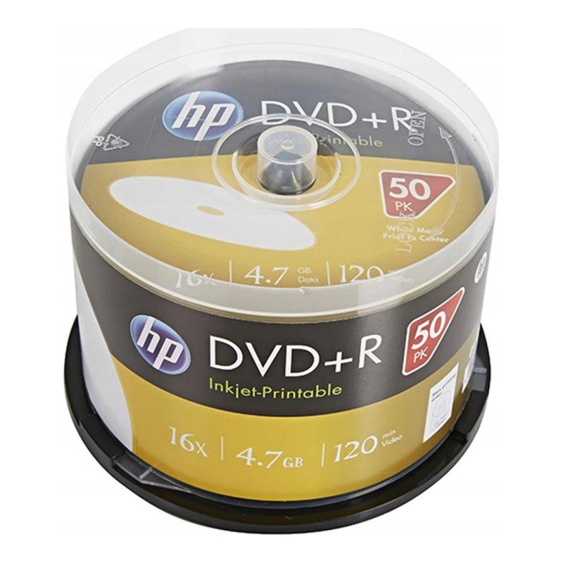Płyty DVD+R Verbatim HP Inkjet-Printable spindle (50szt)
