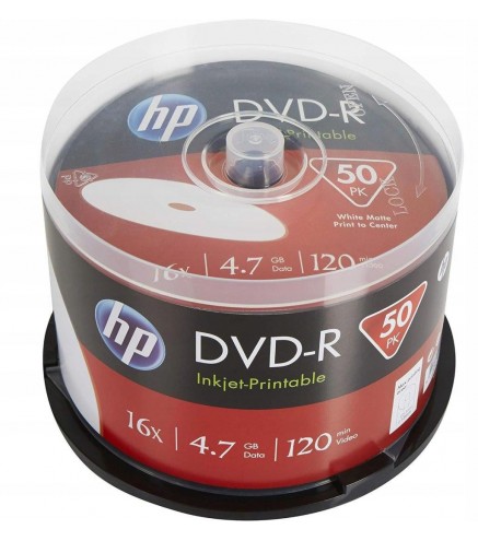 Płyty DVD-R Verbatim HP Inkjet-Printable spindle (50szt)
