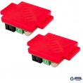 Zestaw aktywnych konwerterów do transmisji Ethernet oraz PoE ATTE xCOAX4-SET