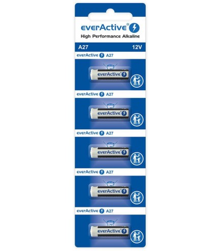 Bateria A27 / 27A everActive 12V (blister 5 szt.)