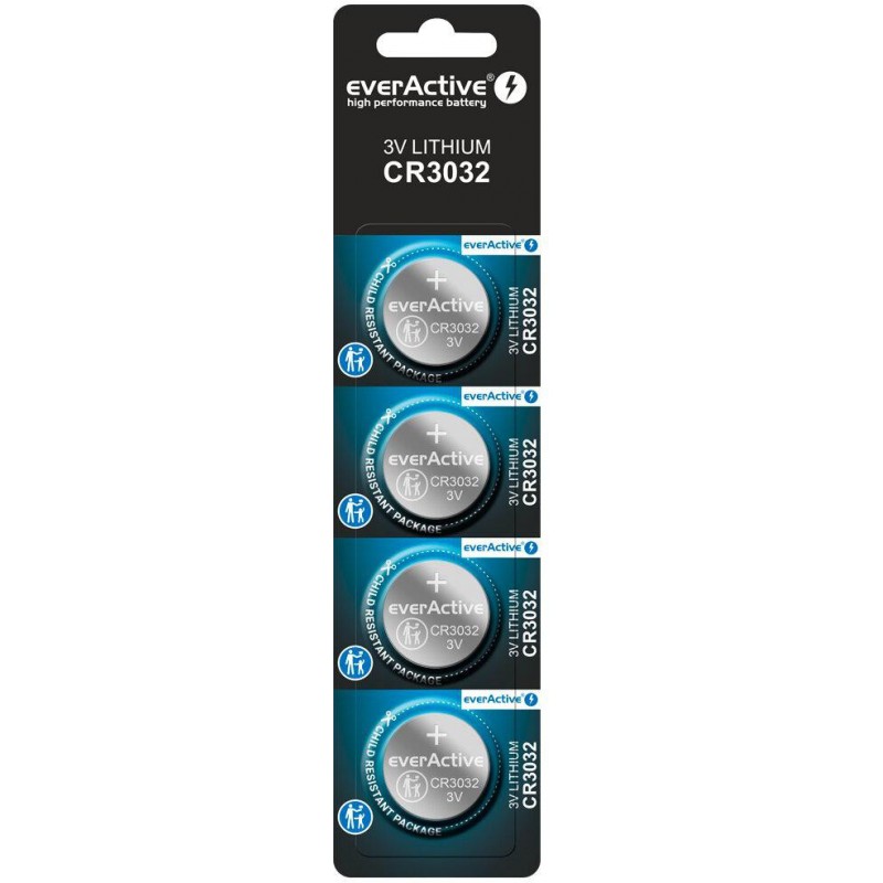 Bateria CR3032 everActive (blister 4 szt.)