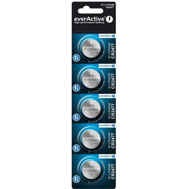 Bateria CR2477 everActive (blister 5 szt.)