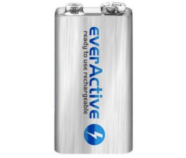 Akumulatorek 6F22 Ni-MH everActive 9V 250mAh Silver Line (1 szt.)