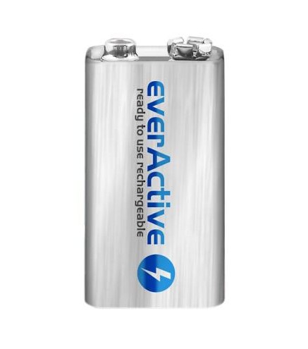 Akumulatorek 6F22 Ni-MH everActive 9V 250mAh Silver Line (1 szt.)