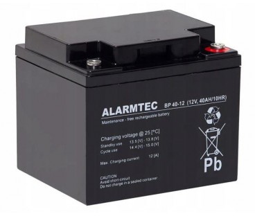 Akumulator AGM ALARMTEC serii BP 12V 40Ah