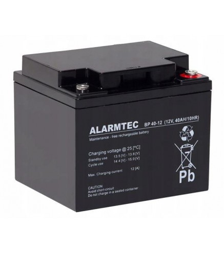 Akumulator AGM ALARMTEC serii BP 12V 40Ah