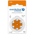 Bateria do aparatu słuchowego everActive ULTRASONIC 13 / PR48 (blister 6 szt.)
