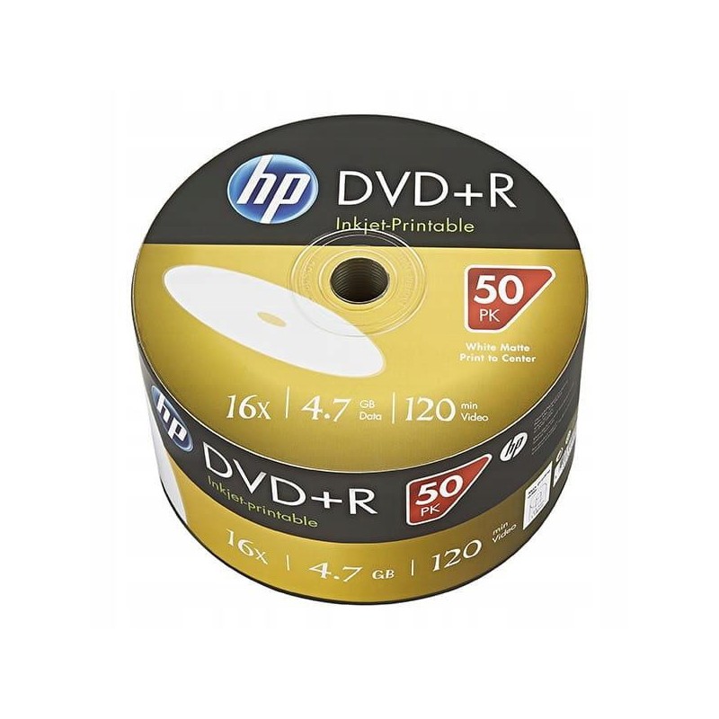Płyty DVD+R Verbatim HP Inkjet-Printable (50szt)