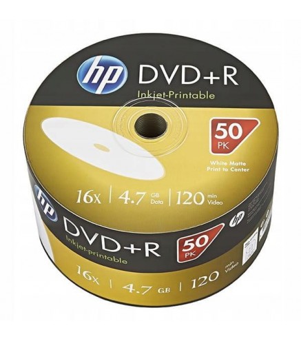 Płyty DVD+R Verbatim HP Inkjet-Printable (50szt)