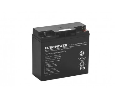 Akumulator AGM EUROPOWER serii EV 12V 20Ah/C10