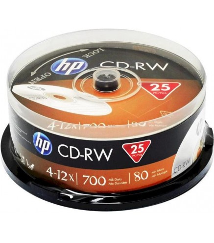 Płyty CD-RW Verbatim HP cake box (25szt)