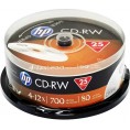 Płyty CD-RW Verbatim HP cake box (25szt)