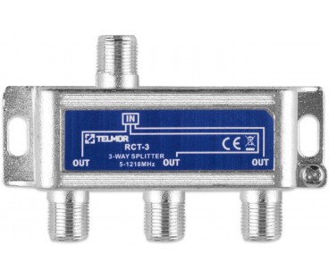 Rozgałęźnik TELMOR RCT-3B Splitter 3X 1.2G