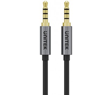 Unitek Adapter AUX 3,5 mm jack (męski-męski) 1m