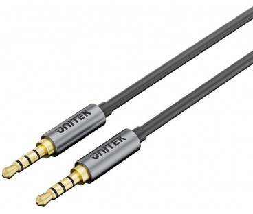 Unitek Adapter AUX 3,5 mm jack (męski-męski) 1m