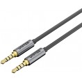 Unitek Adapter AUX 3,5 mm jack (męski-męski) 1m