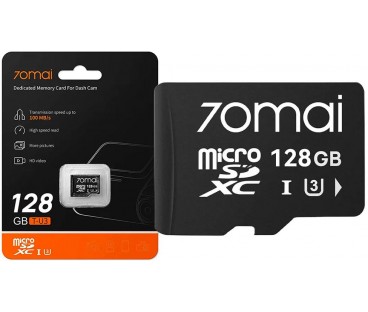 Wideorejestrator 70mai X800 Dash Cam 4K Omni czarny + microSD 70mai 128GB