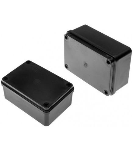 Puszka hermetyczna 120x80x50 bez dławików IP65 bezhalogenowa, czarna PAWBOL S-BOX 216C