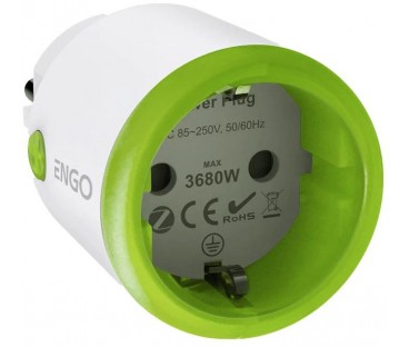 ENGO Controls EPLUG-ZB - Inteligentne gniazdko, Smart Plug ZigBee, 16A