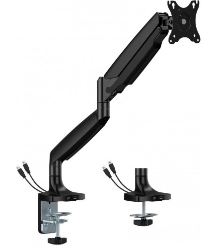 Uchwyt do monitora 17”-45” Spacetronik SPA-S110B USB