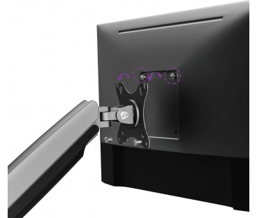 Uchwyt do monitora 17”-45” Spacetronik SPA-S110B USB