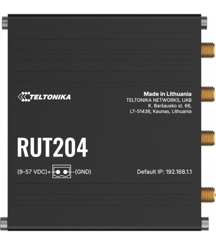 Teltonika RUT204 router przemysłowy 4G / LTE (RUT2040AAAA0) RS232/CAN