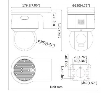 Kamera IP Hikvision DS-2DE3A400BW-DE F1 T5 PL