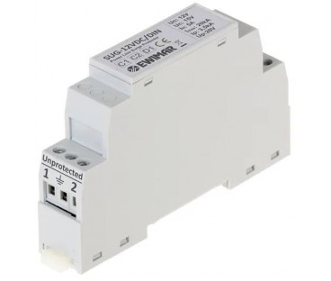 Ogranicznik przepięć 12V DC na szynę DIN EWIMAR SUG-12VDC/DIN