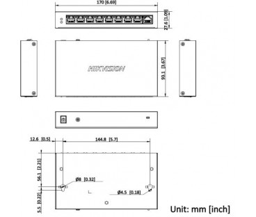 Switch Hikvision DS-3E0109P-E/M(C)