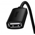 Przedłużacz kabel USB 2.0 1.5m Baseus AirJoy Series - czarny 146053 - 6932172629878