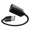 Przedłużacz kabel USB 2.0 1.5m Baseus AirJoy Series - czarny 146053 - 6932172629878