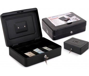 Kasetka metalowa RED EAGLE BOX-300 na pieniądze