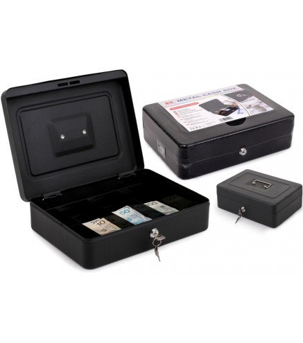 Kasetka metalowa RED EAGLE BOX-300 na pieniądze