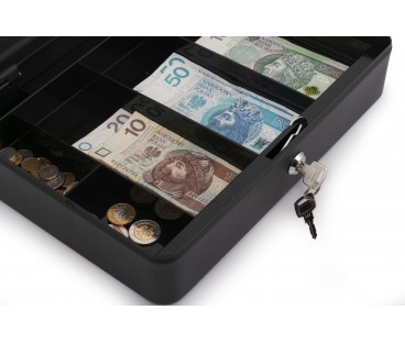 Kasetka metalowa RED EAGLE BOX-300 na pieniądze
