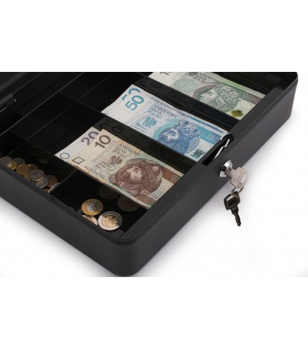 Kasetka metalowa RED EAGLE BOX-300 na pieniądze