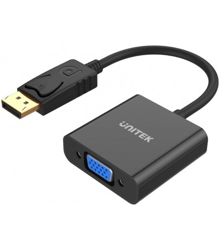 Adapter Unitek Y-5118E DisplayPort na VGA FullHD
