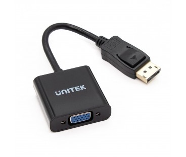 Adapter Unitek Y-5118E DisplayPort na VGA FullHD