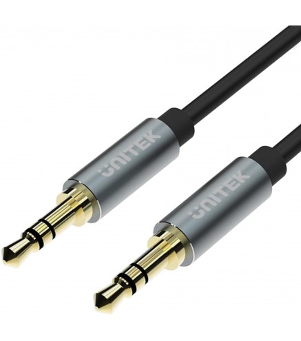 Unitek Y-C922ABK przewód miniJack 3.5mm -miniJack TWIST 1,5m