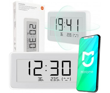 Zegar z Termometrem i Czujnikiem Wilgotności Xiaomi Mi Temperature and Humidity Monitor Clock Pro